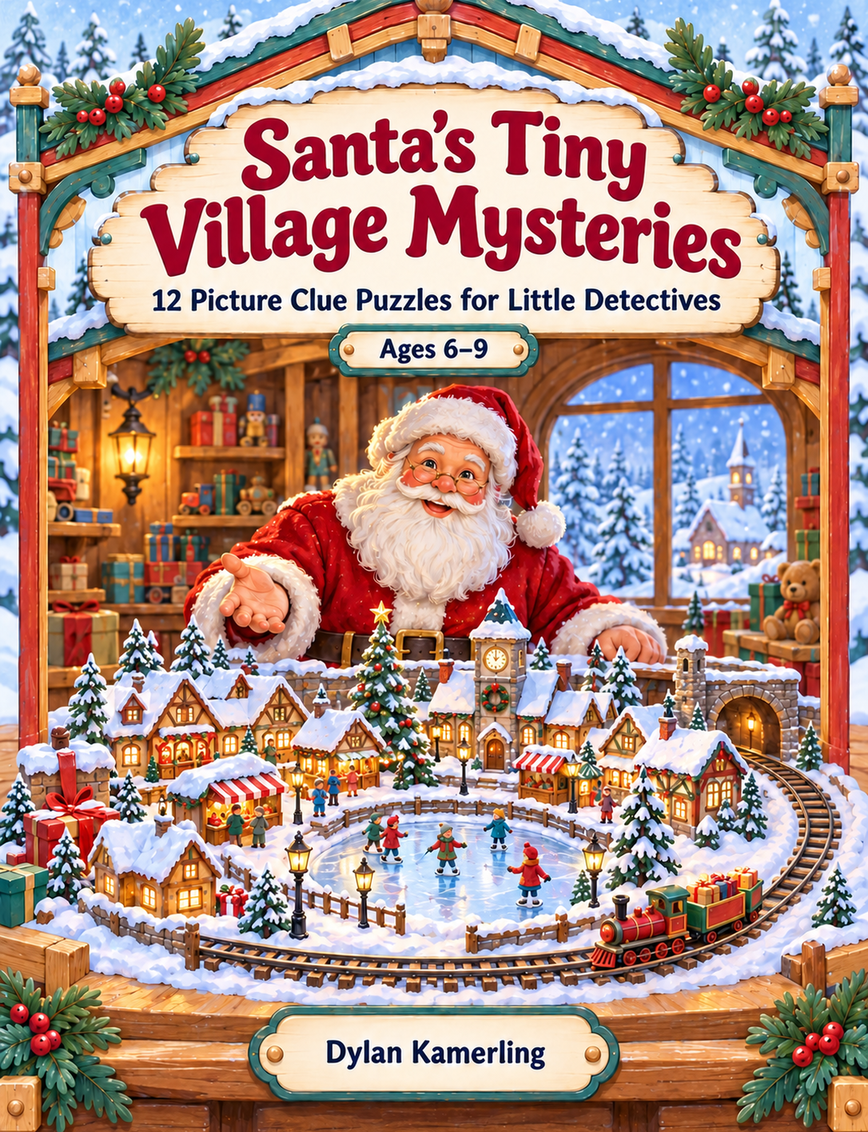 Santa’s Tiny Village Mysteries front cover